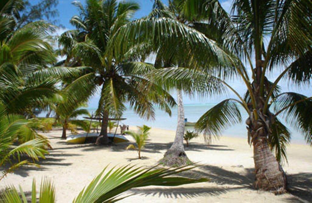 Paparei Beachfront Bungalows, Aitutaki Arutanga Exteriér fotografie