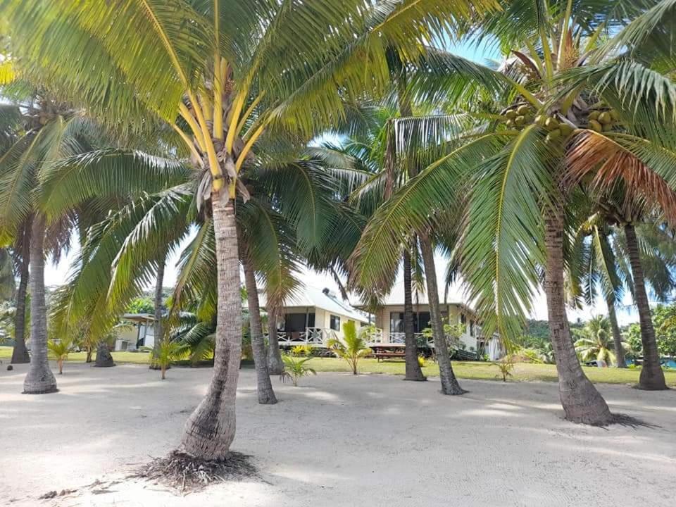 Paparei Beachfront Bungalows, Aitutaki Arutanga Exteriér fotografie