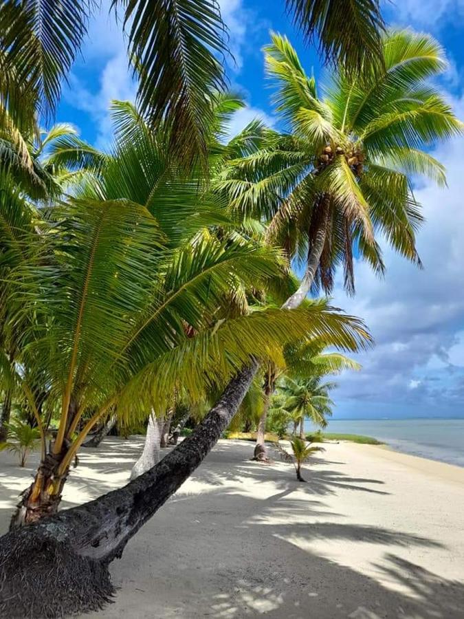Paparei Beachfront Bungalows, Aitutaki Arutanga Exteriér fotografie