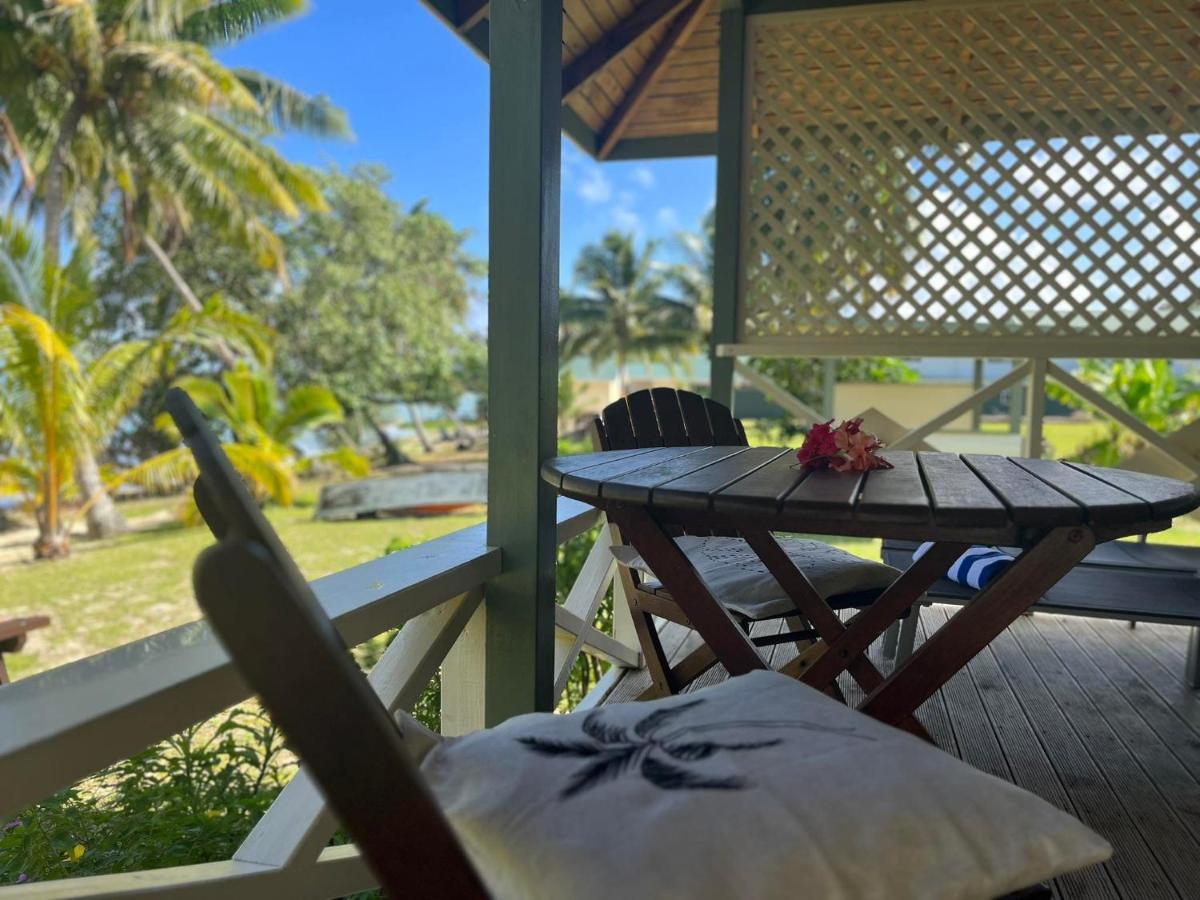 Paparei Beachfront Bungalows, Aitutaki Arutanga Exteriér fotografie