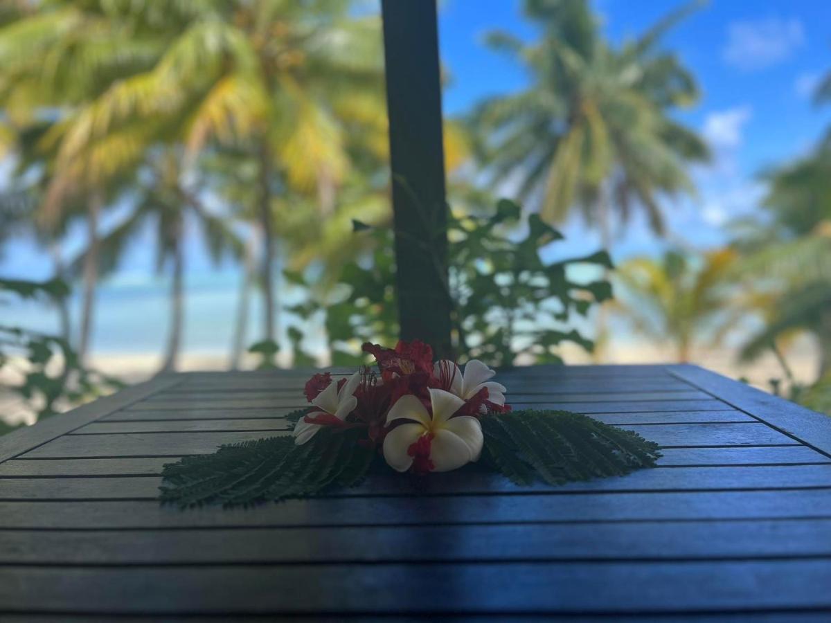 Paparei Beachfront Bungalows, Aitutaki Arutanga Exteriér fotografie
