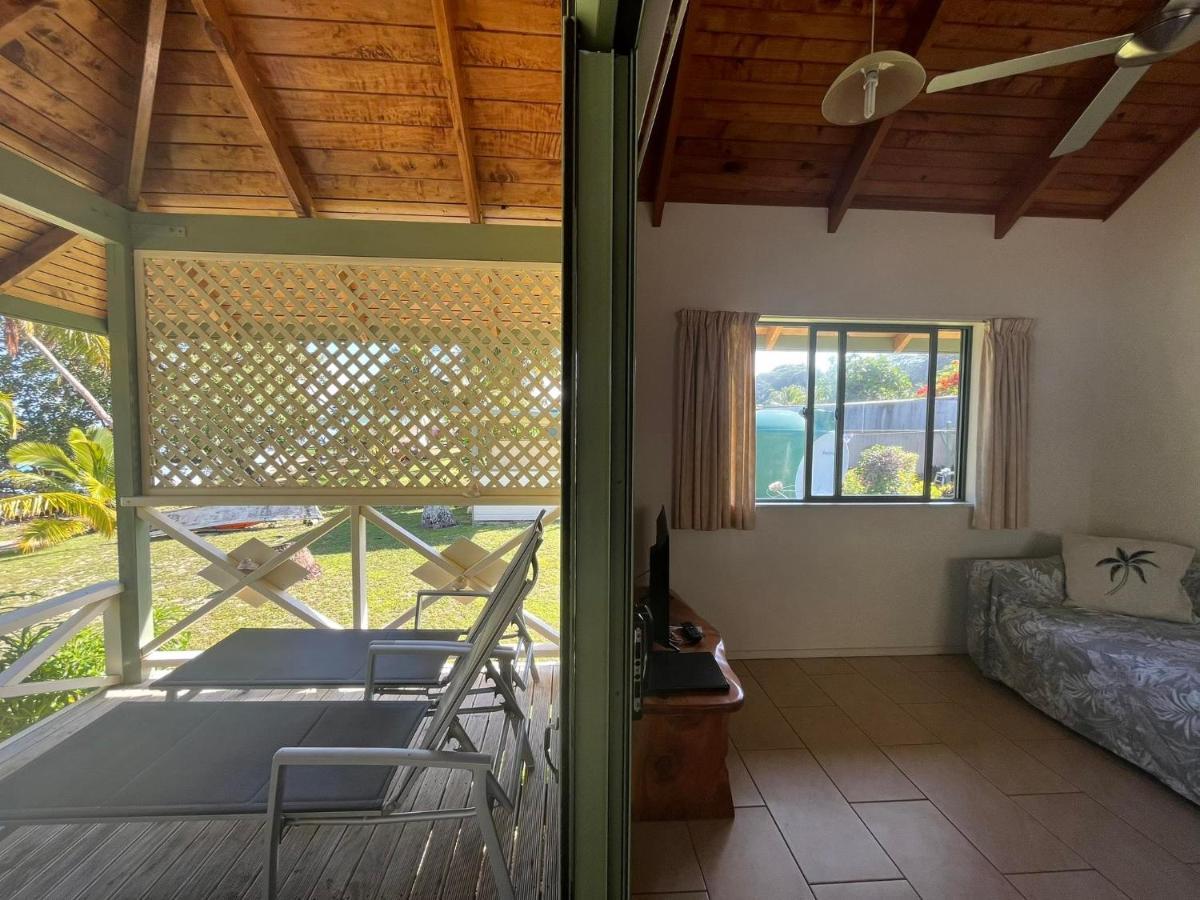 Paparei Beachfront Bungalows, Aitutaki Arutanga Exteriér fotografie